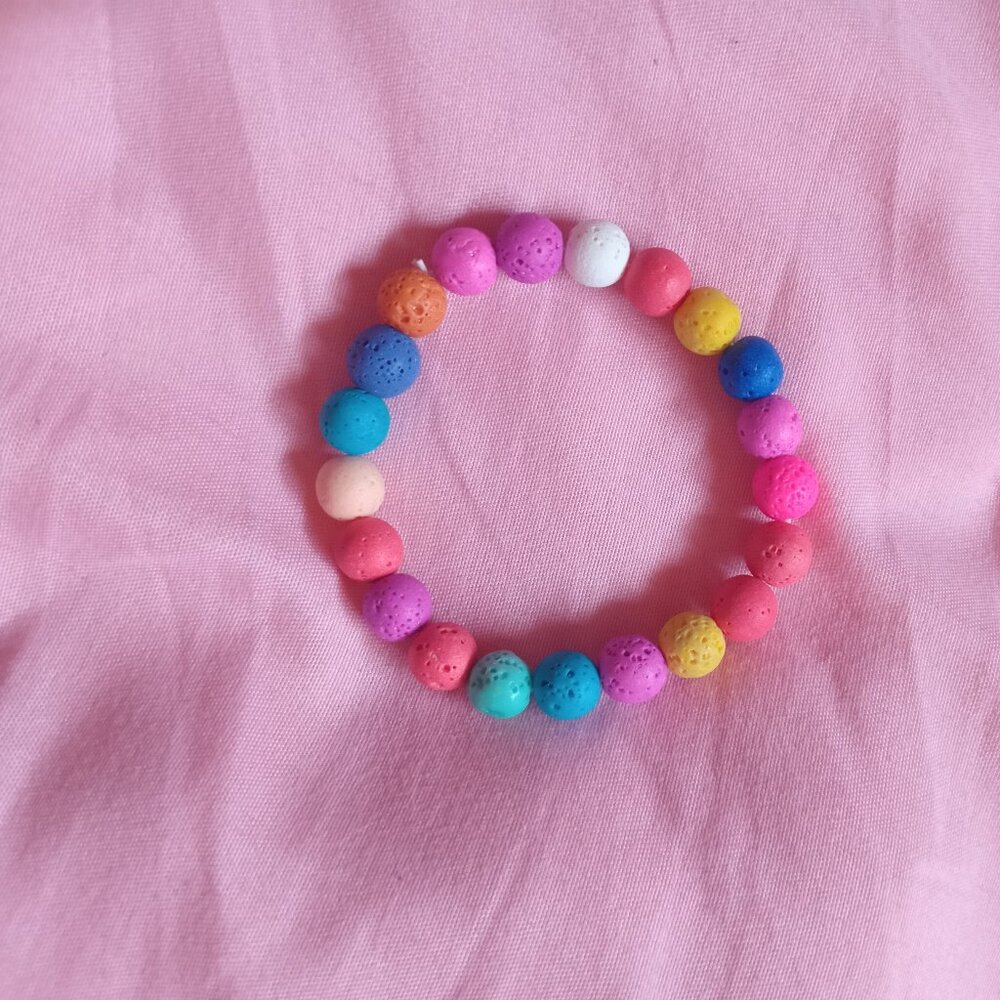 Rainbow Beaded Bracelet